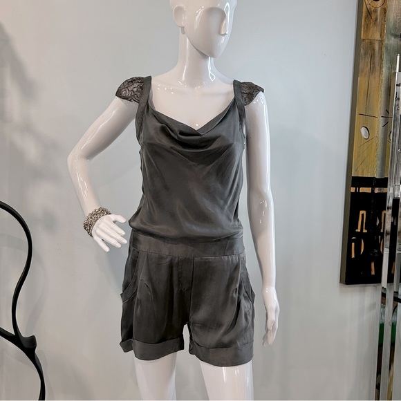 Super Trash 100% Silk Romper - Picture 6 of 16